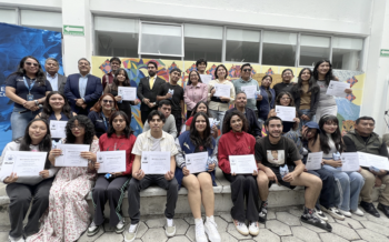 Inauguran mural en el Complejo Regional Mixteca de la BUAP